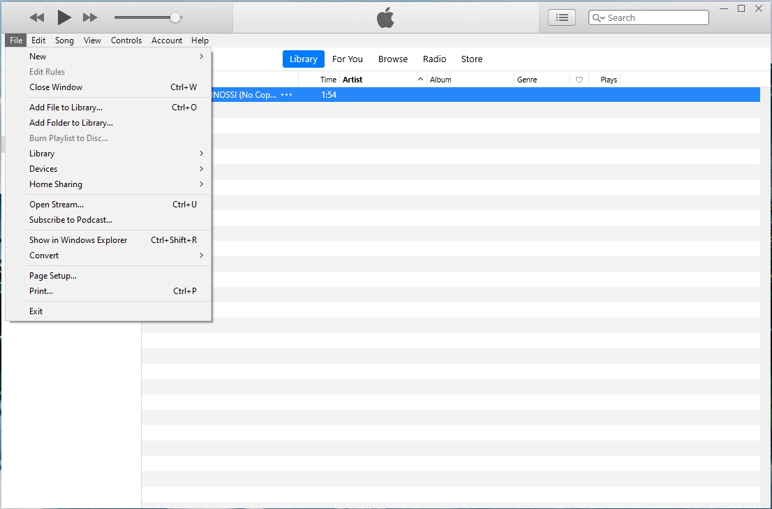 convert WAV to M4R in iTunes