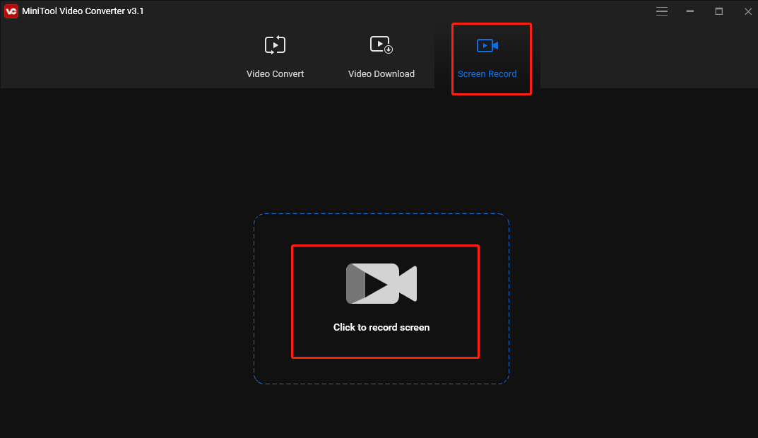 MiniTool Screen Recorder