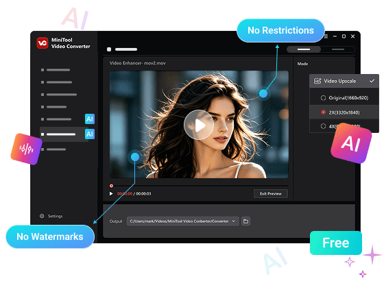 No Watermarks and Restrictions