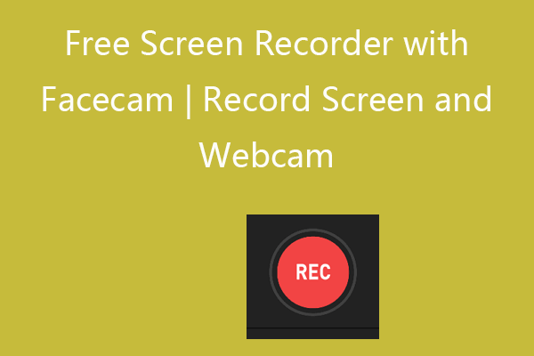 Free Screen Recorder with Facecam | Record Screen and Webcam