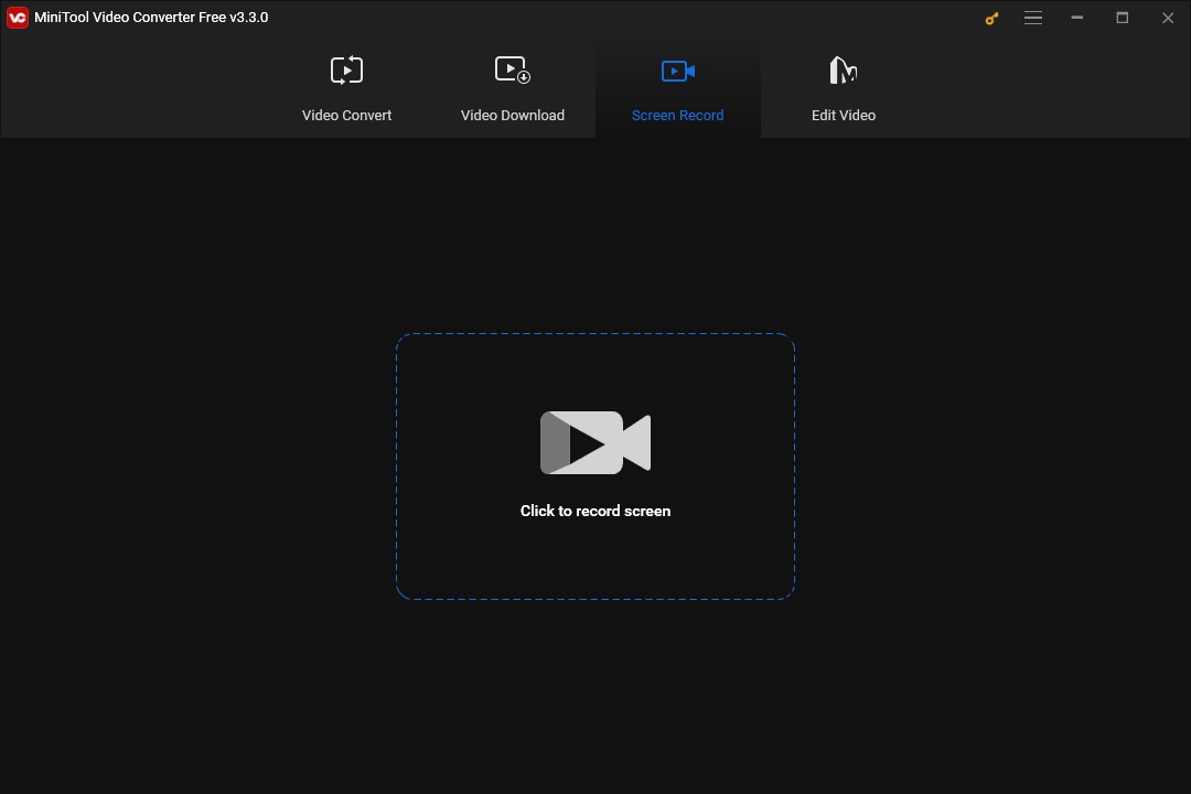 interface of MiniTool Video Converter