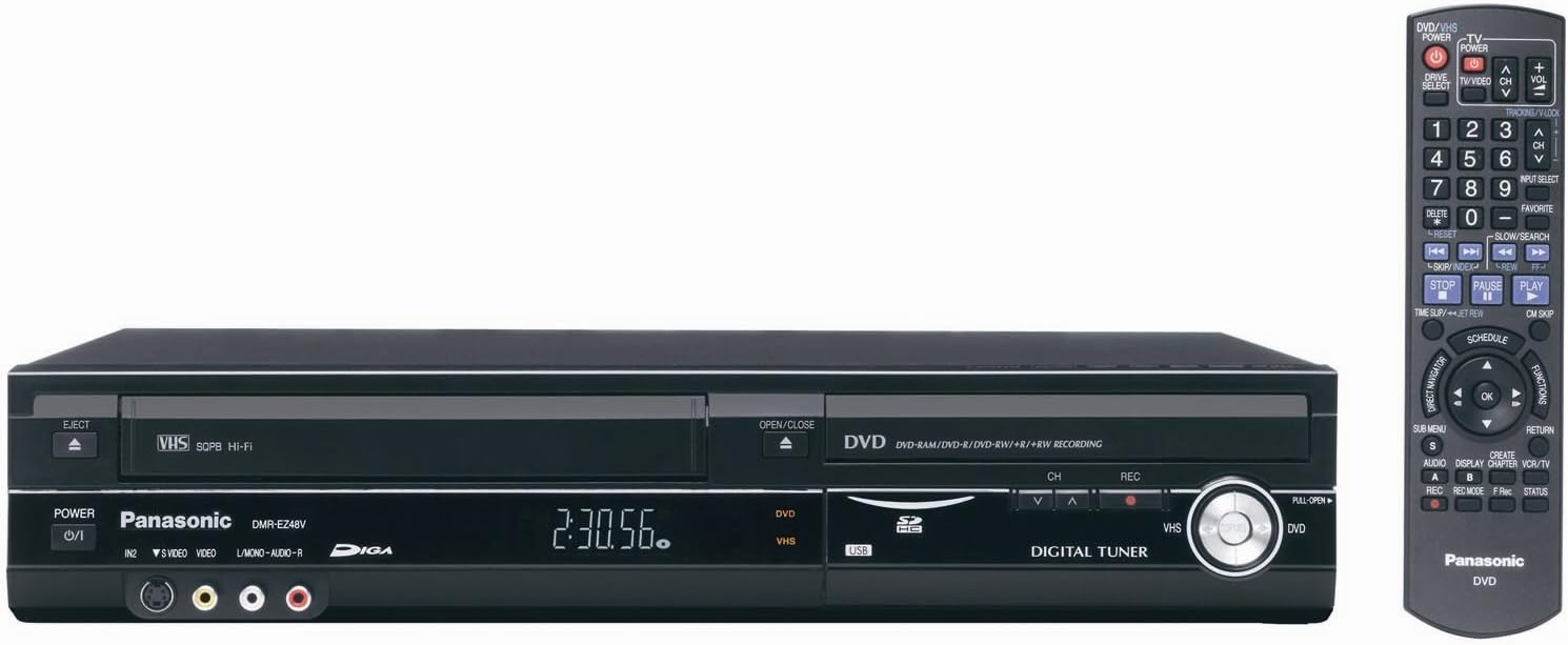 Bluray VCR Combo Review A Nostalgic Entertainment Solution