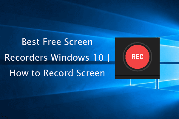 Capture Every Moment: Free Screen Recorder for Windows 10