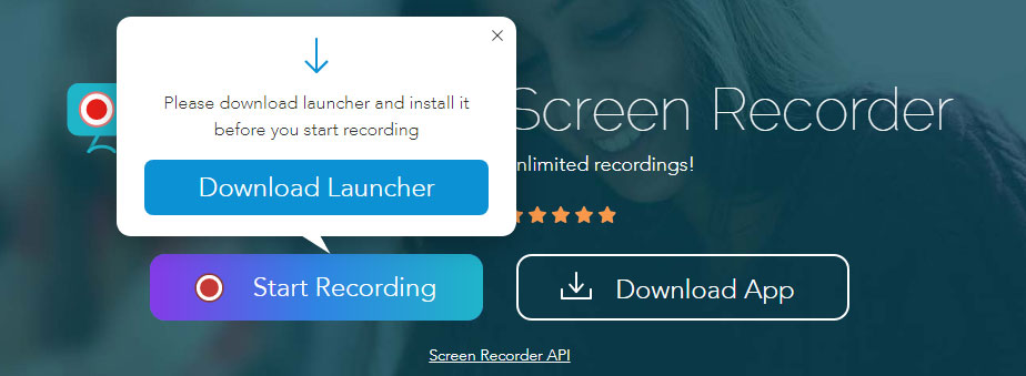 click Download Launcher