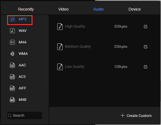 windows 10 convert m4a to mp3