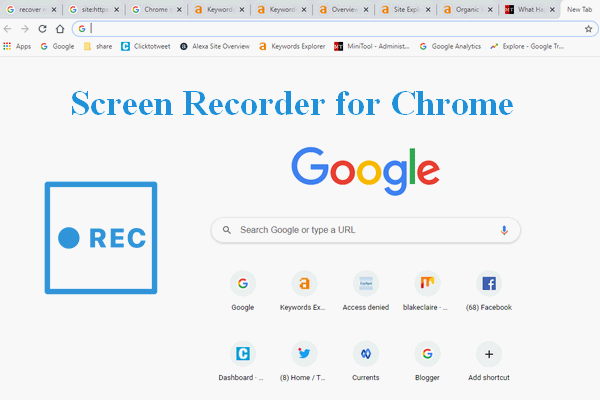 chromebook screen recorder glitches