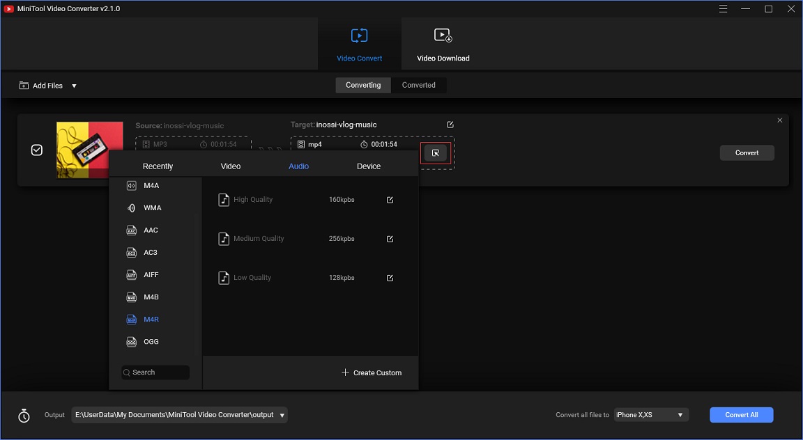 youtube to m4r converter