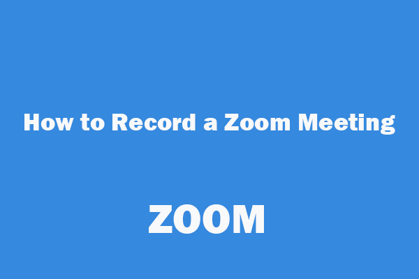 zoom meeting recording app free download