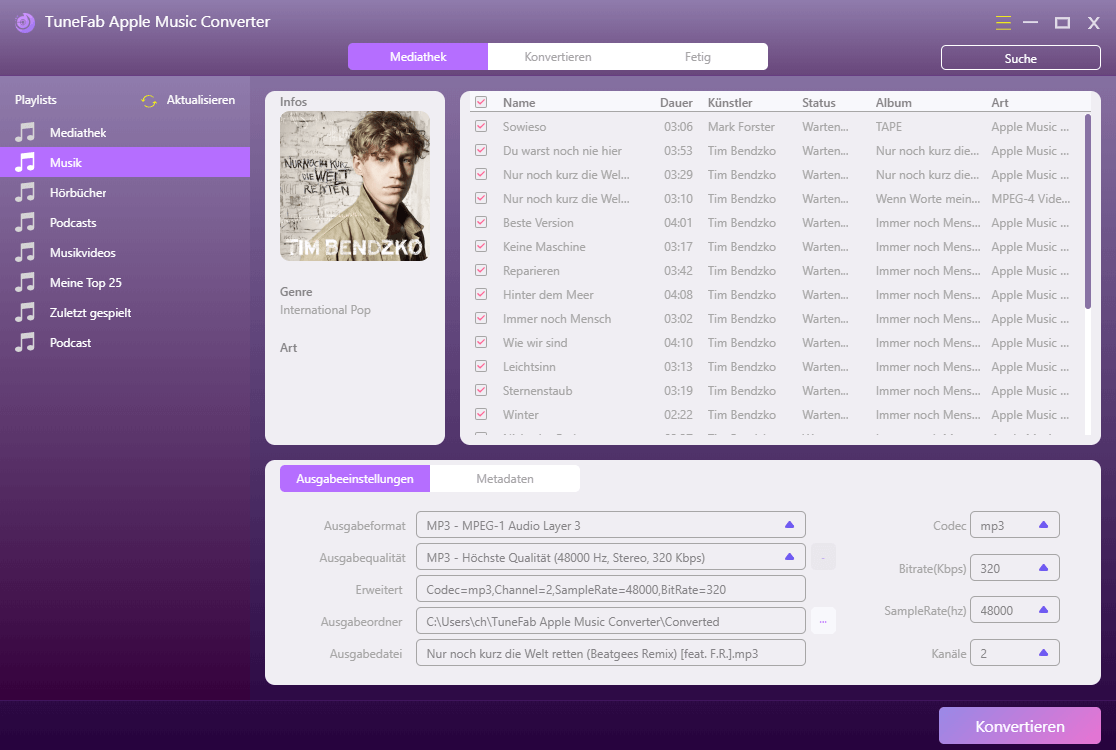 M4P in MP3 Wie wandelt man gratis M4P in MP3