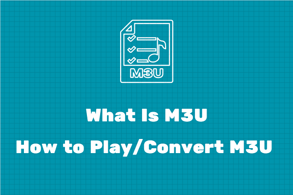 what is a m3u file format