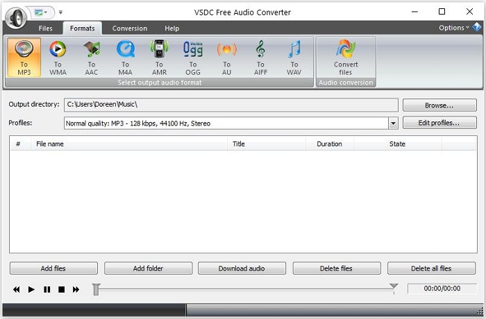 vsdc free audio converter