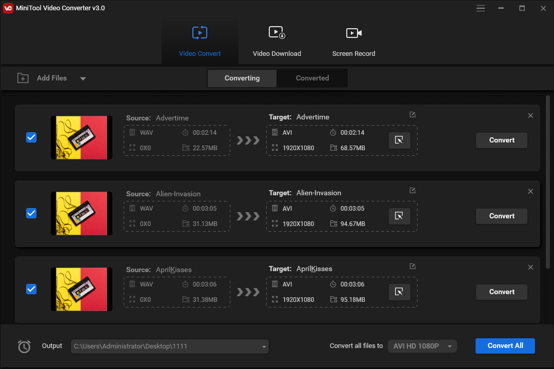 how to convert a file to wav or aiff