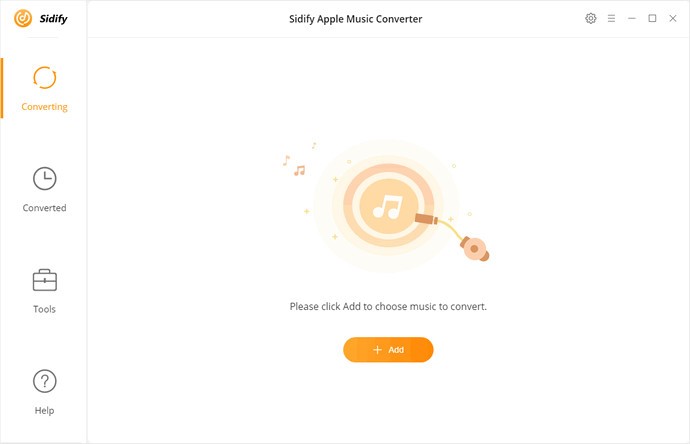 interface of Sidify Apple Music Converter for Windows