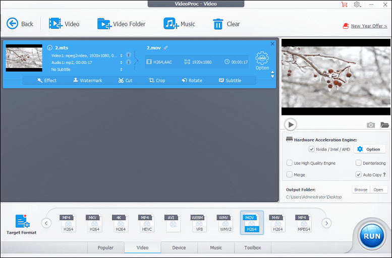 [Solved] How to Convert MTS to MOV on MiniTool